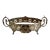 Late 19th Century Silver Plate Wide Gallery Handled Oval Tray For Sale