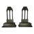 Antique Pair of Bradley & Hubbard Cast Iron Bookends, "Temple of Castor and Pollux" For Sale