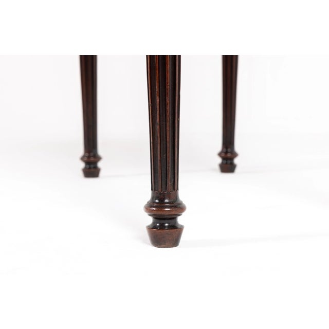 Antique George III Mahogany Tea Table For Sale - Image 10 of 11