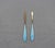 Sterling silver & enamel nail file & cuticle pusher set, Birmingham, England, 1930. By Adie Brothers Ltd., Frederick...
