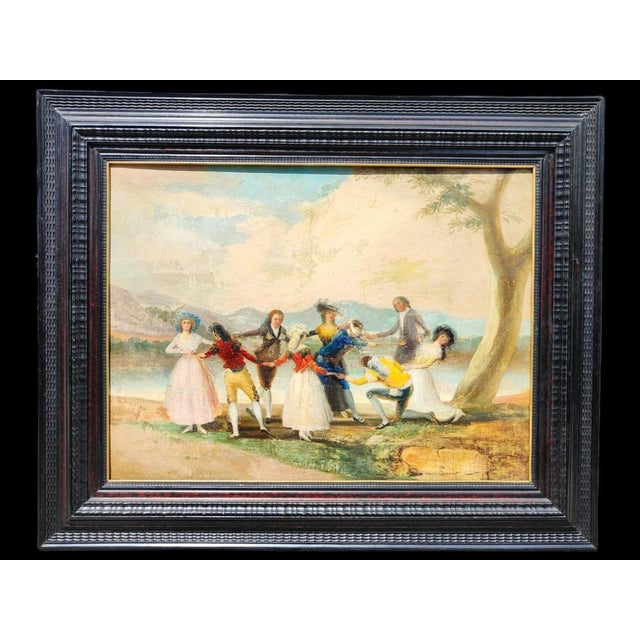 Baroque After Goya, Oil on Canvas, 18th Century, Framed For Sale - Image 3 of 14