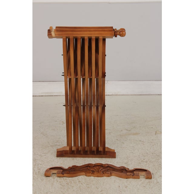 Vintage Savonarola Folding Chair For Sale - Image 18 of 18