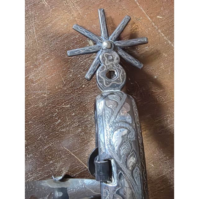 Cowboy Western Style Spur Ashtray For Sale - Image 4 of 10
