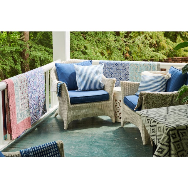 Abigails' artisans carry on the age-old tradition passed on throughout centuries of hand block printing in our Cabana...