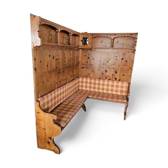 Tiroler Corner Panels and Bench, 1950s For Sale - Image 13 of 18
