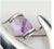 Mid-Century Modern Mid 20th Century Mid-Century Modern Sigi Pineda Taxco, Mexico Sterling Silver & Amethyst Brooch For Sale - Image 3 of 6