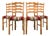 Set of 4 Danish Mid Century Dining Chairs For Sale