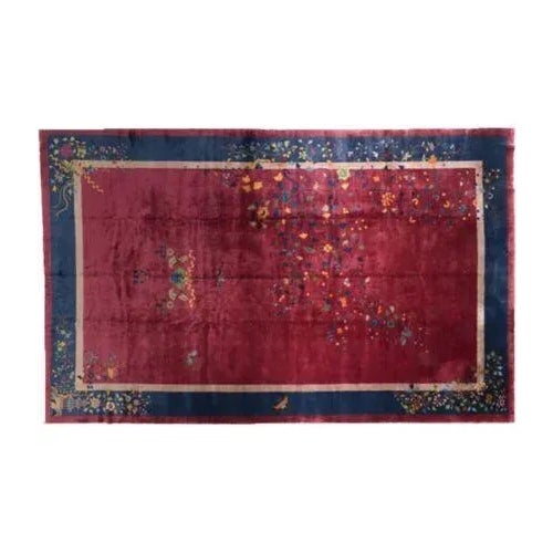 I am so proud to offer another magnificent antique Art Deco Chinese rug. I'm glad to say that this is one of the most...