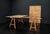 This large, modular work table dates back to the 1920s and originated in a textile workshop. The pine tabletop features...