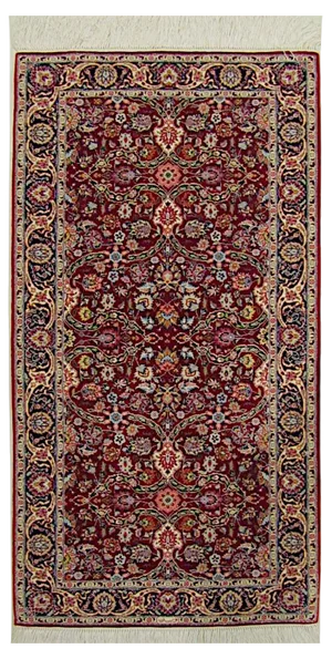 Chinese Rug in Silk, 1990s