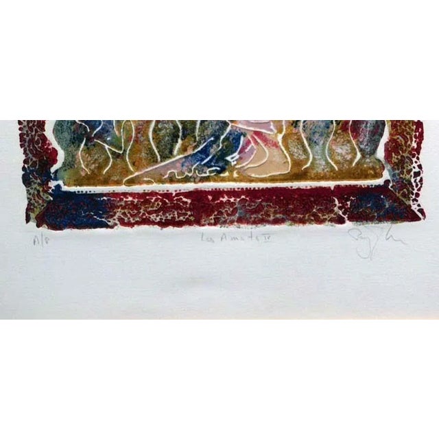 Roy Tonkin Los Amato IV Framed Serigraph Hand Signed For Sale - Image 4 of 5