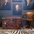 ABOUT A late-Victorian luxury leather-clad luggage travel trunk features a classic rain-shedding dome top. Secured with...