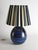 Carl-Harry Stålhane Blue Stoneware Table Lamp by Carl-Harry Stålhane, Sweden, 1970s For Sale - Image 4 of 16