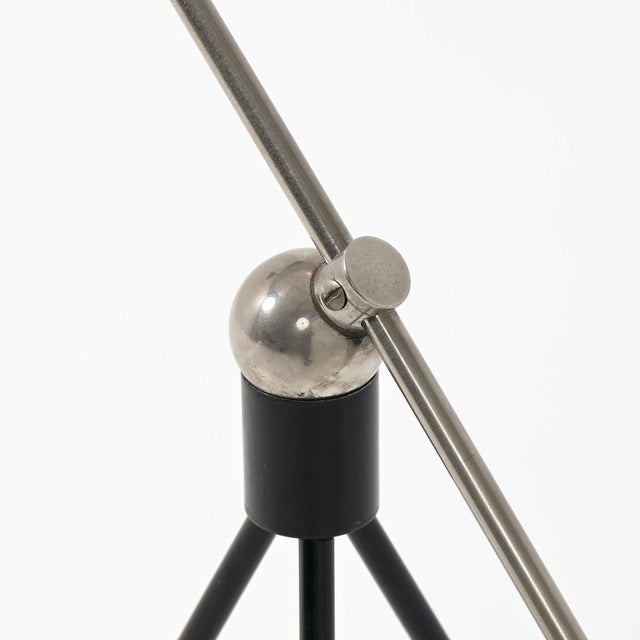 Black Magneto Floor Lamp by H. Fillekes for Artiforte, 1960s For Sale - Image 8 of 18