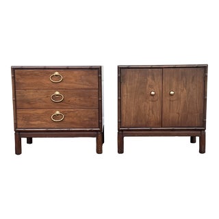 Vintage Henredon Nightstands End Tables - a Pair For Sale