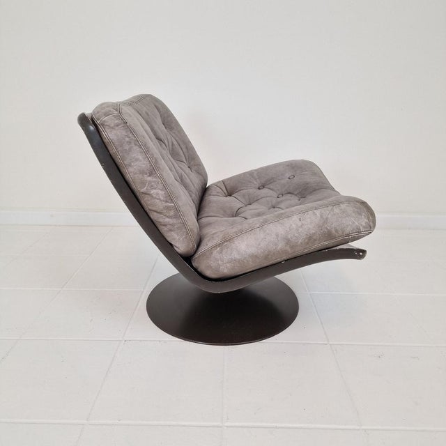 Artifort 975 Lounge Chair by Geoffrey Harcourt for Artifort, 1970s For Sale - Image 4 of 14