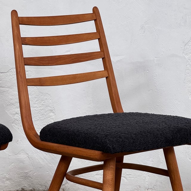 1960s Dining Chairs by Jiří Jiroutek for Jitona, 1960s, Set of 4 For Sale - Image 5 of 9