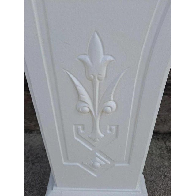Victorian Arched Cast Iron Fireplace Surround For Sale - Image 11 of 17