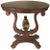 19th Century Victorian Console, Side Table, Dining Table for 2- Displaying a Bronze Sculpture a Japa For Sale - Image 4 of 4