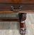 Vintage Empire Style Lyre Side Leather Top Writing Executive Library Desk For Sale - Image 11 of 15