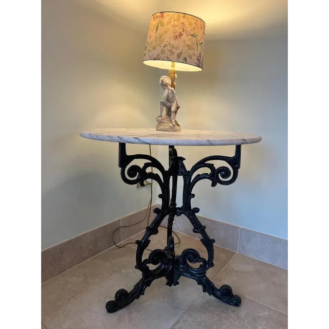 Victorian Cast Iron Occasional Table Base For Sale - Image 5 of 10