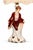 Porcelain table lamp with rococo figure | dresden style | model 5368bl offered is an exceptional table lamp in the classic...