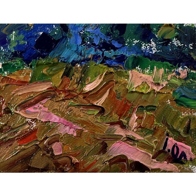 Oil Painting Evening Nature Oleksiy Ivanyuk For Sale - Image 4 of 8