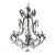 French Rare Lavender Purple Crystal Prisms Murano Beaded Chandelier Lilac 1930 For Sale