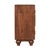 Roasted Almond-Finish Mango Wood Grooved 2-Door Sideboard For Sale In Philadelphia - Image 6 of 8