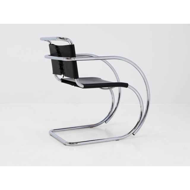 MR20 Cantilever Armchairs by Ludwig Mies van der Rohe for Knoll Inc. / Knoll International, 1970s, in Good conditions....