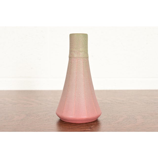 Rookwood Pottery Arts & Crafts Glazed Ceramic Vase, Circa 1910 For Sale - Image 11 of 11
