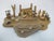 Small Anri Italy wooden nativity scene. Stylized hand painted figures including Mary, Joseph, Jesus, three wise men, and...