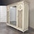 Early 20th Century Antique Italian Neoclassical Painted Triple Armoire For Sale - Image 5 of 18