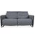 Gray Fabric Emily Two-Seater Sofa with Electric Function from Stressless For Sale - Image 8 of 8