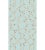 Contemporary The House of Scalamandré Baldwin Bamboo Wallcovering, Cream & Red on Aqua For Sale - Image 3 of 3
