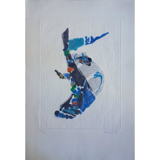 Judith Viviane Kaantor, Composition, Engraving For Sale