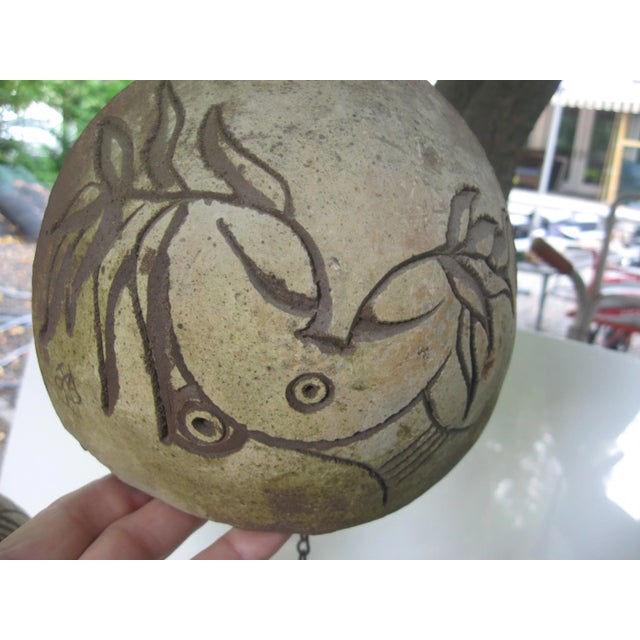 Paolo Soleri Ceramic Wind Chimes by Paolo Soleri, Consanti For Sale - Image 4 of 13