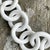 Vintage Boho Carved Marble Chain Sculpture For Sale - Image 11 of 14