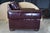 Animal Skin Whittemore-Sherrill Burgundy Leather Library Club Chairs & Ottoman Set- 3 Pieces For Sale - Image 7 of 10