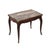 1900 - 1909 Antique French Louis XV Kingwood Rouge Marble Top Low Table C1900 For Sale - Image 5 of 8