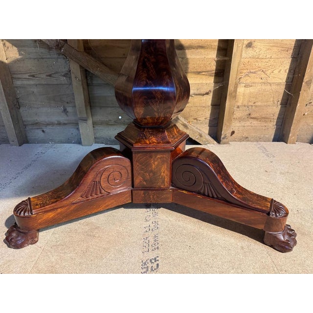 Wood Antique French Gueridon Centre Table, 1830 For Sale - Image 7 of 13