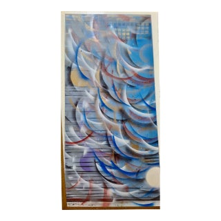 Abstract of Waves by Keith Race For Sale