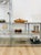 Rare Milo Baughman Style Chrome Glass Etagere Display Shelf Vintage MCM Shelving For Sale - Image 9 of 12