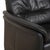 Two-Seater Black Sofa in Leather from Willi Schillig For Sale - Image 4 of 12