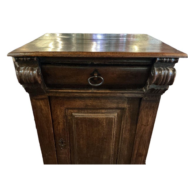 19th century France antique one door buffet or “comfiture”. This was an everyday functional piece, originally used to...