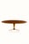 Wood Mid-Century Modern Oval Walnut Tulip Coffee Table from Dřevotvar Jablonné Nad Orlicí, 1960s For Sale - Image 7 of 14