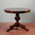 Round Center Table in Walnut with Three Victorian Style Carved Feet For Sale - Image 4 of 18