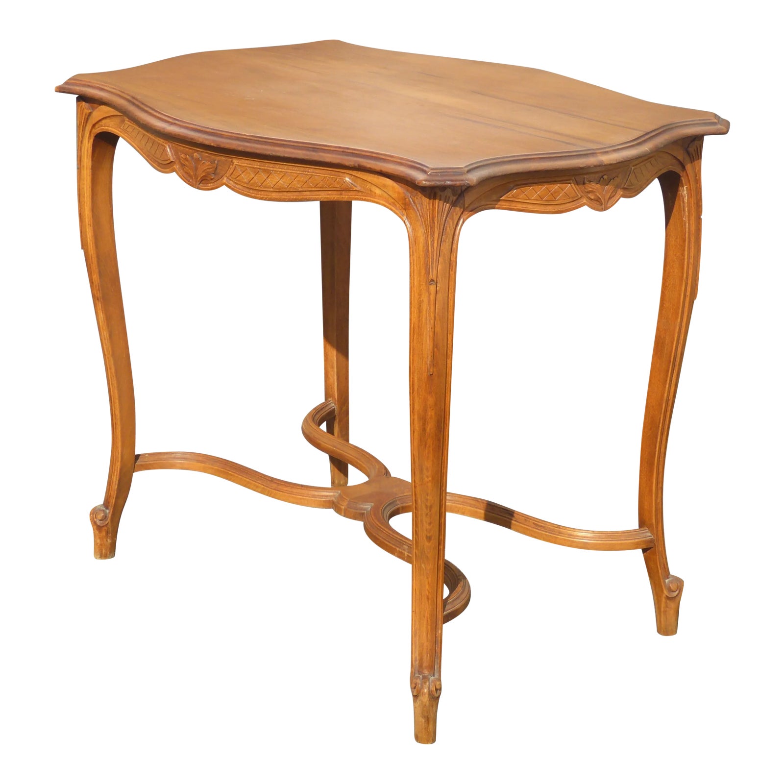 Vintage French Provincial Side Entry Table | Chairish