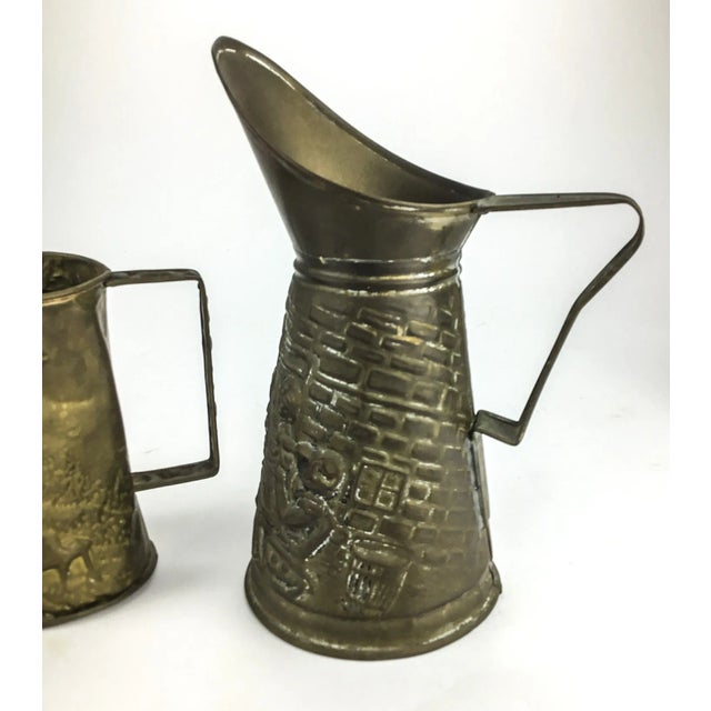 1940s Vintage Brass Bar Vessels Made in England For Sale - Image 5 of 12