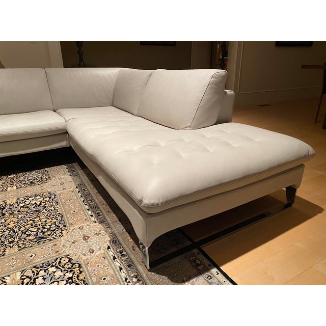 2010s Roche Bobois Leather Sectional For Sale - Image 5 of 9